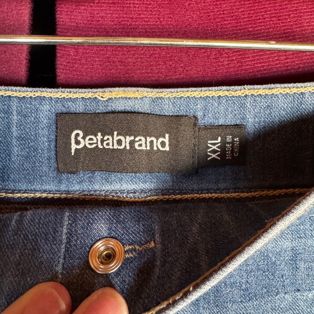 BETABRAND Blue Women's Jeans - Picture 6 of 9